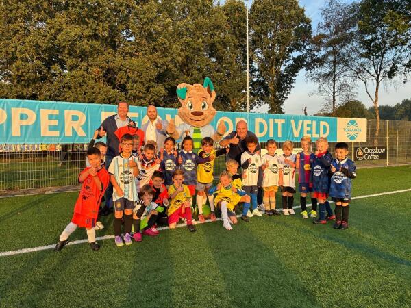 Geslaagde opening nieuw jeugdveld DTS Ede