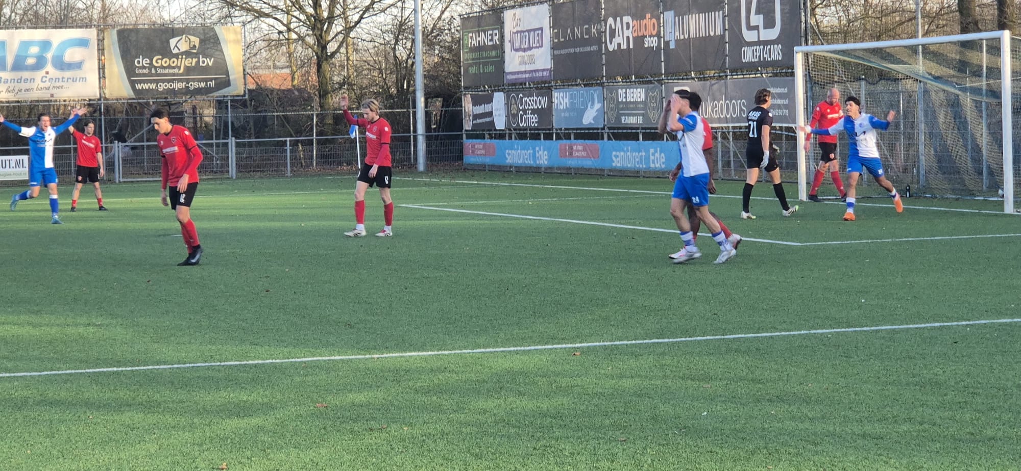 DTS Ede zegeviert bij hervatting competitie