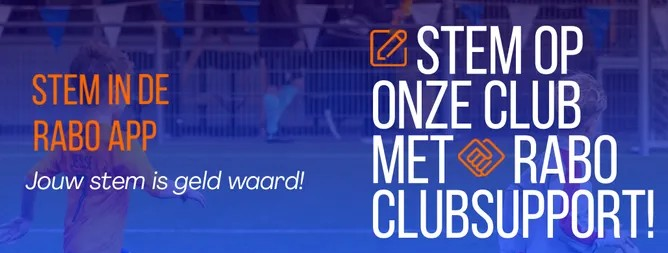 Je stem is geld waard! Doe mee met Rabo Clubsupport