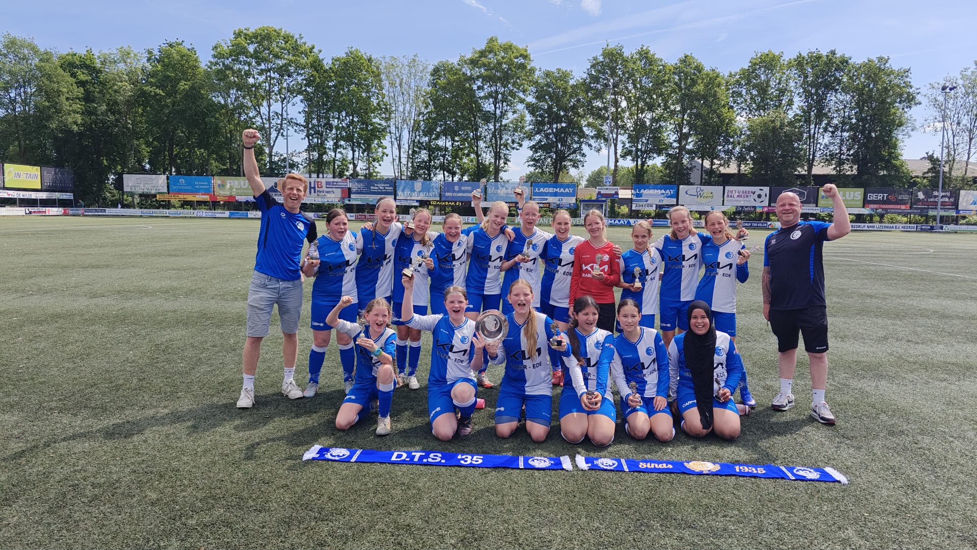 DTS Ede MO13-1 kampioen!