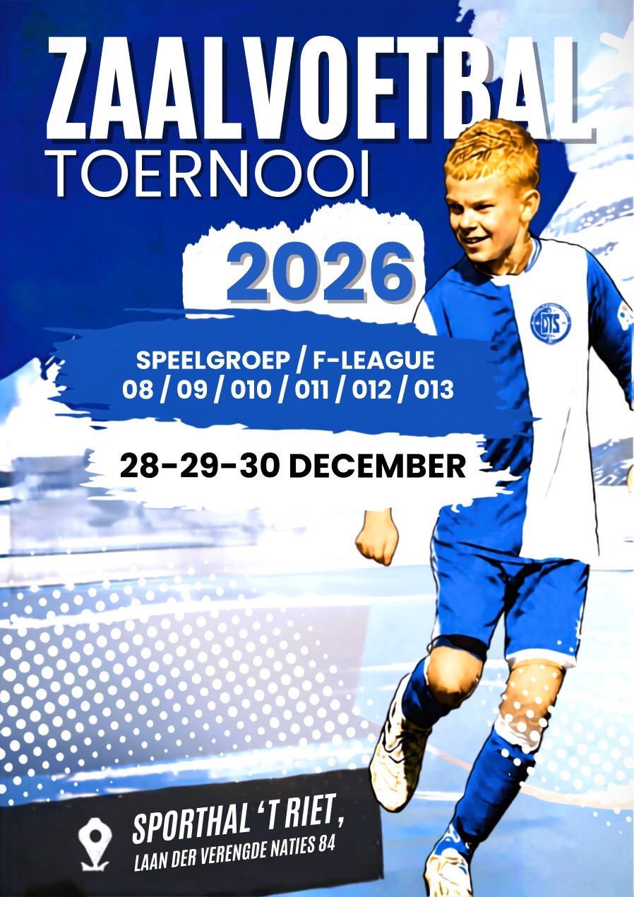 Zaalvoetbaltoernooi DTS jeugd